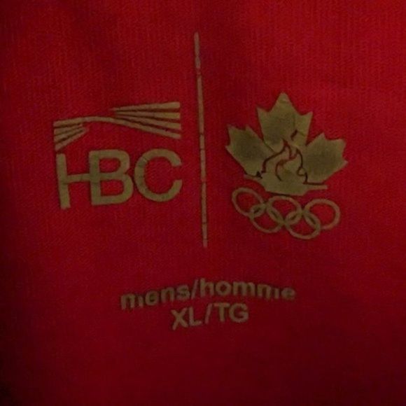 Team Canada HBC Official Athlete T-shirt Exclusive Rare 2006 Olympics Turin - Picture 4 of 8